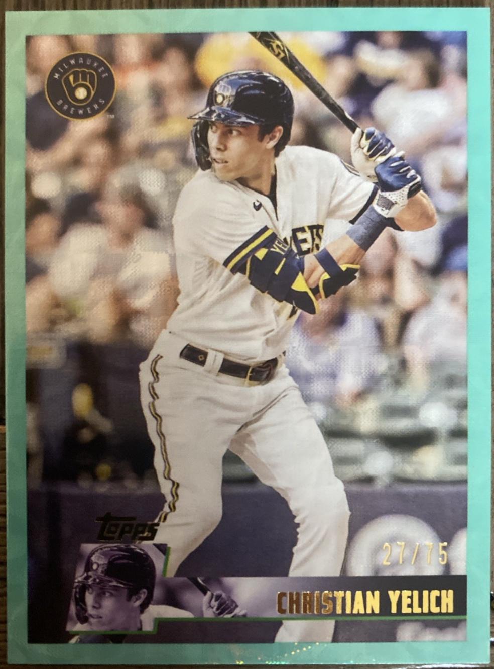 Christian Yelich [Aqua] #195