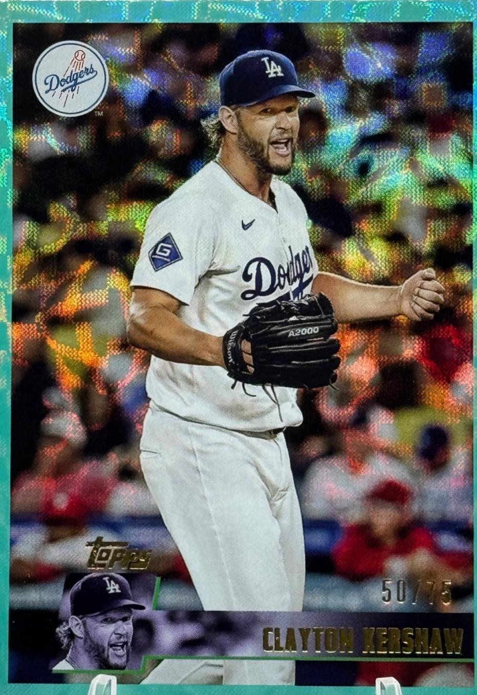 Clayton Kershaw [Aqua] #157