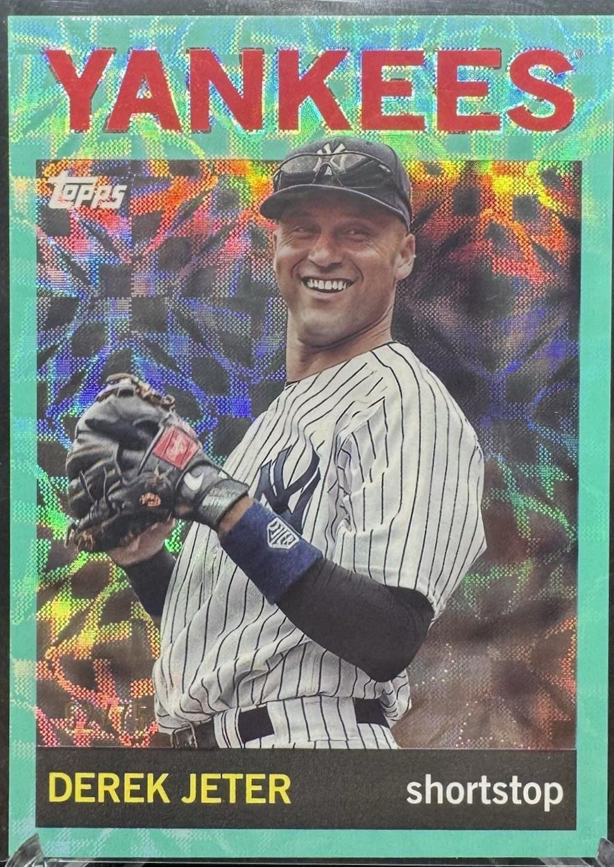 Derek Jeter [Aqua] #21