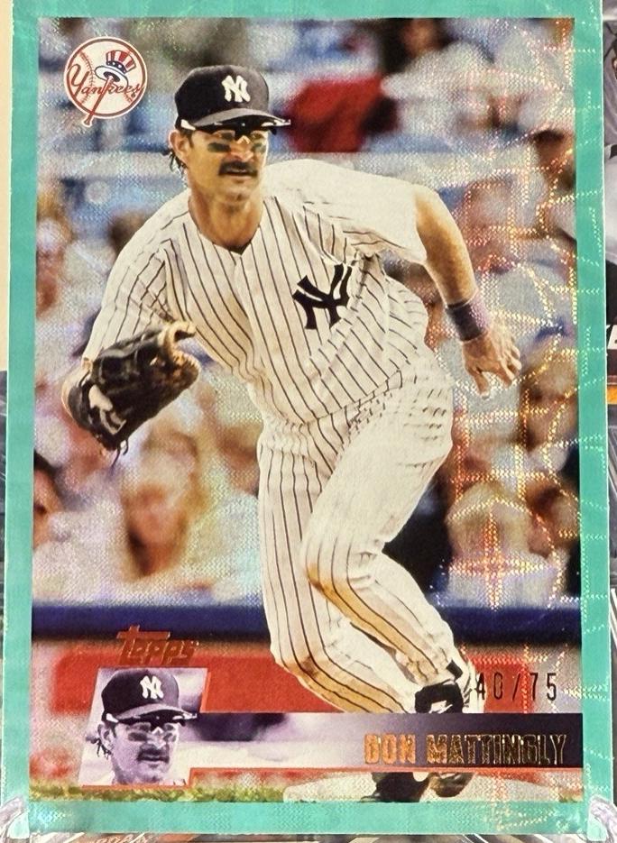 Don Mattingly [Aqua] #129