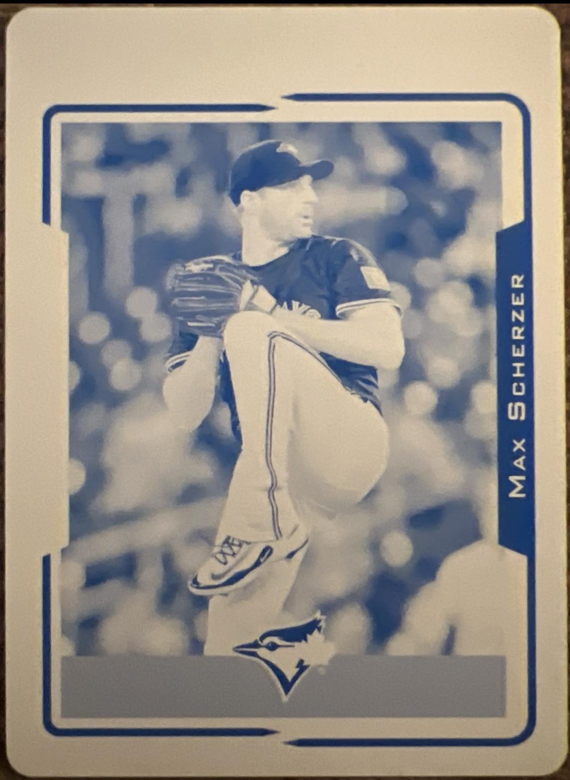 Max Scherzer [Printing Plate] #223
