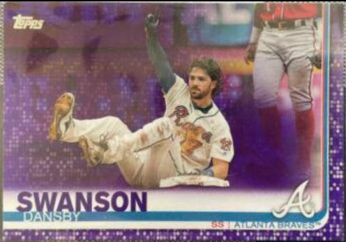 Dansby Swanson [Purple] #191