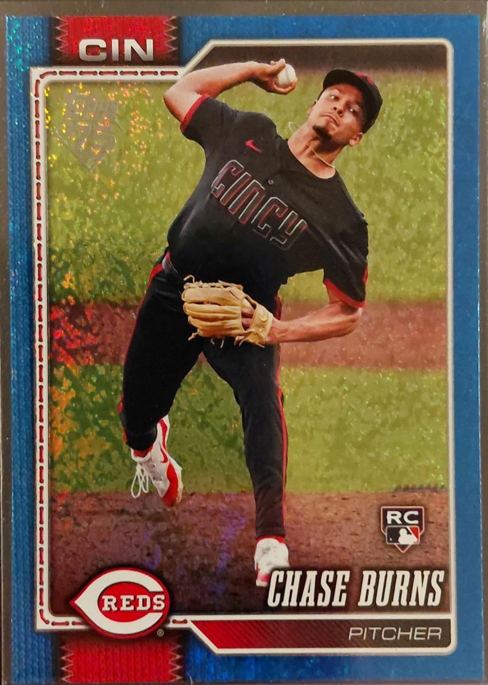 Chase Burns [Blue Holo] #312