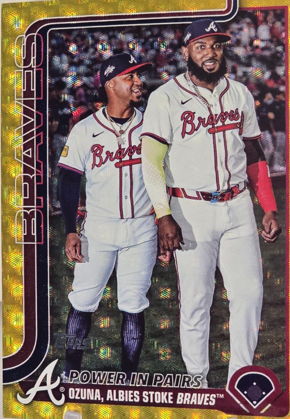 Marcell Ozuna / Ozzie Albies [Foilfractor] #US229