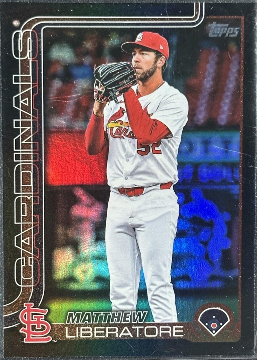 Matthew Liberatore [Black Rainbow Foil] #US185