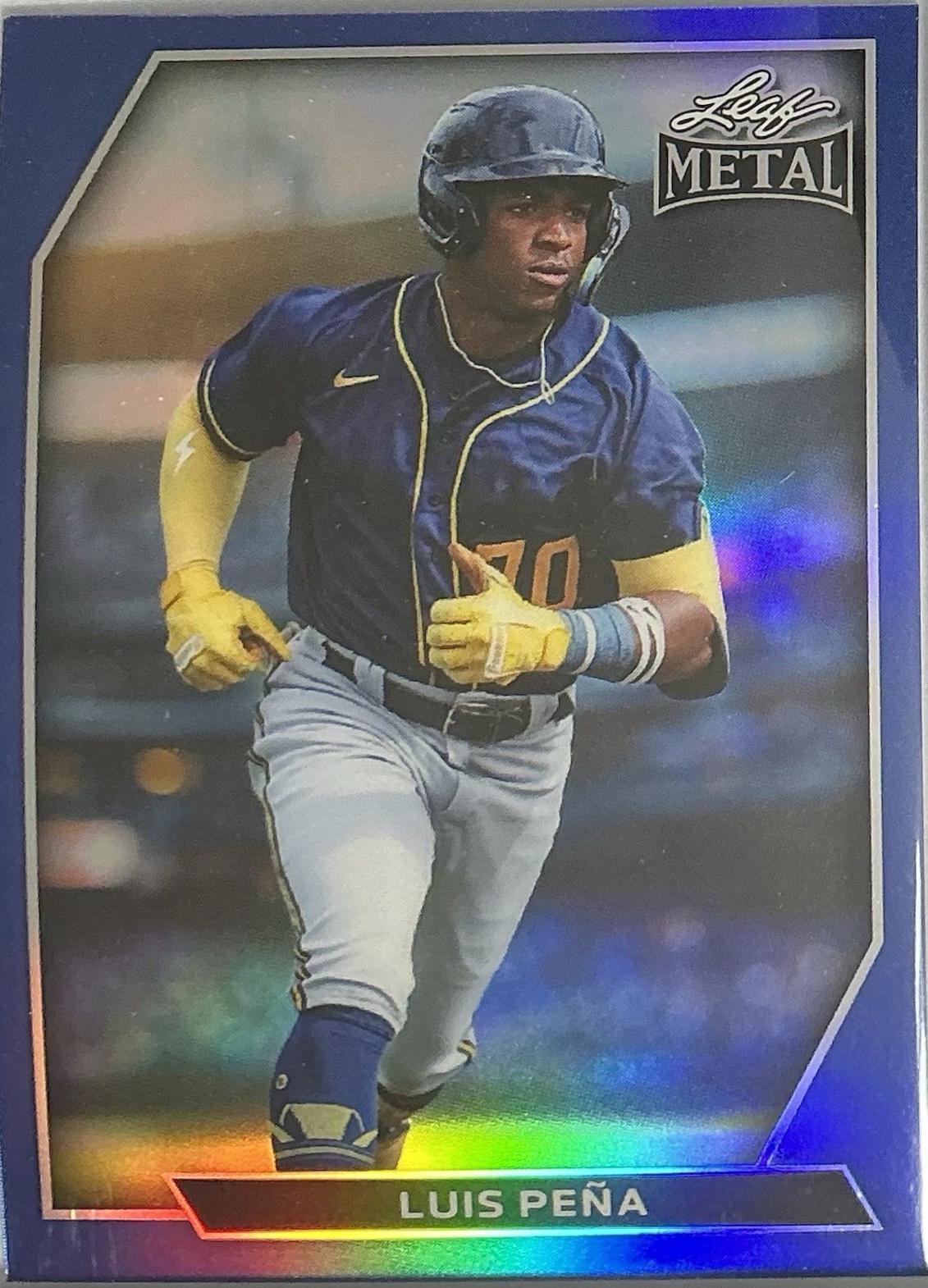 Luis Pena [Prismatic Blue] #121
