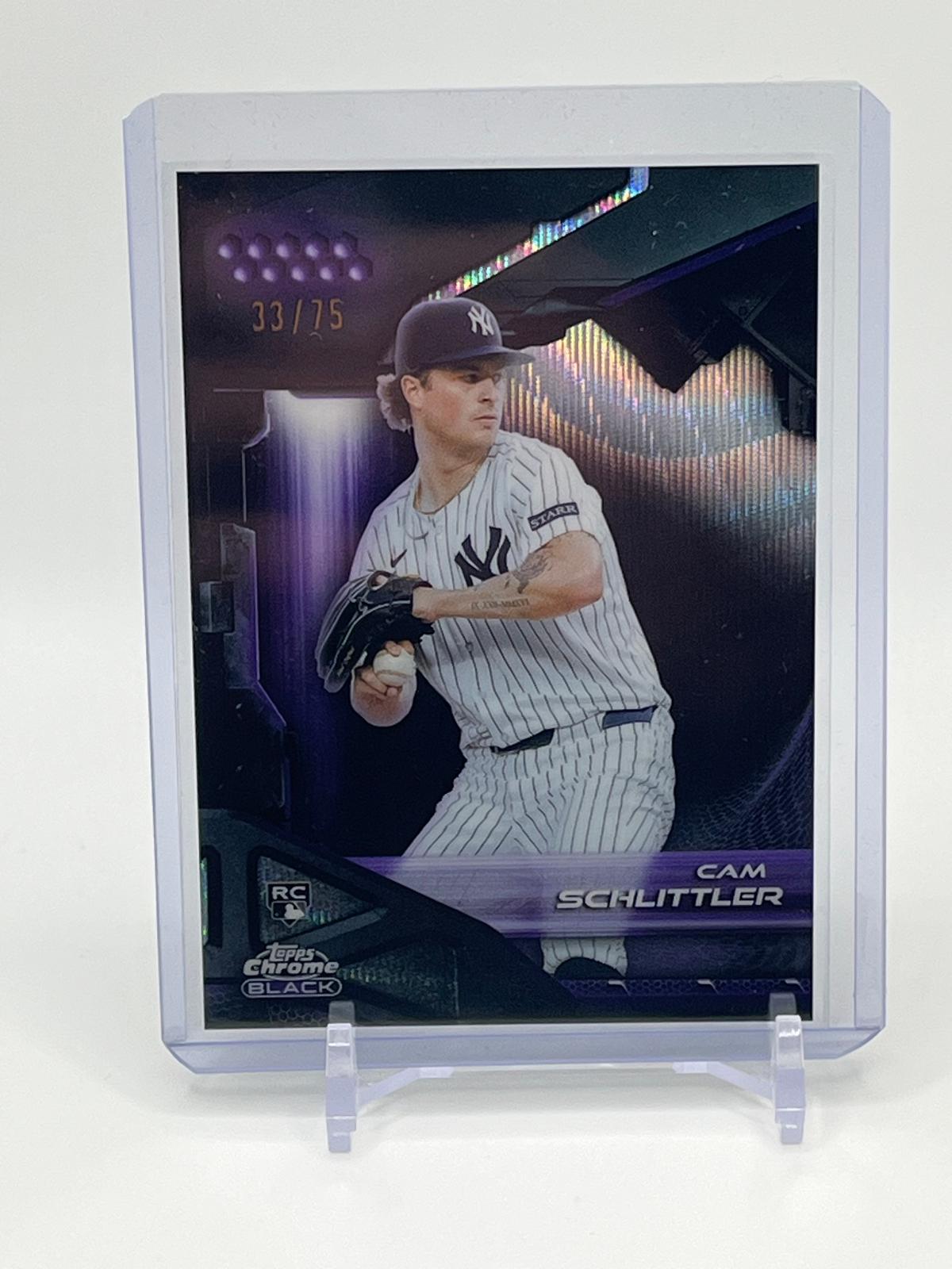 Cam Schlittler [Purple Wave Refractor] #98