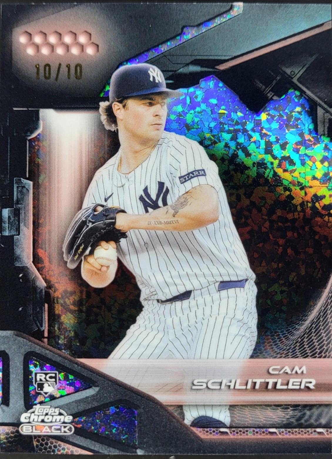 Cam Schlittler [Rose Gold Mini-Diamond Refractor] #98