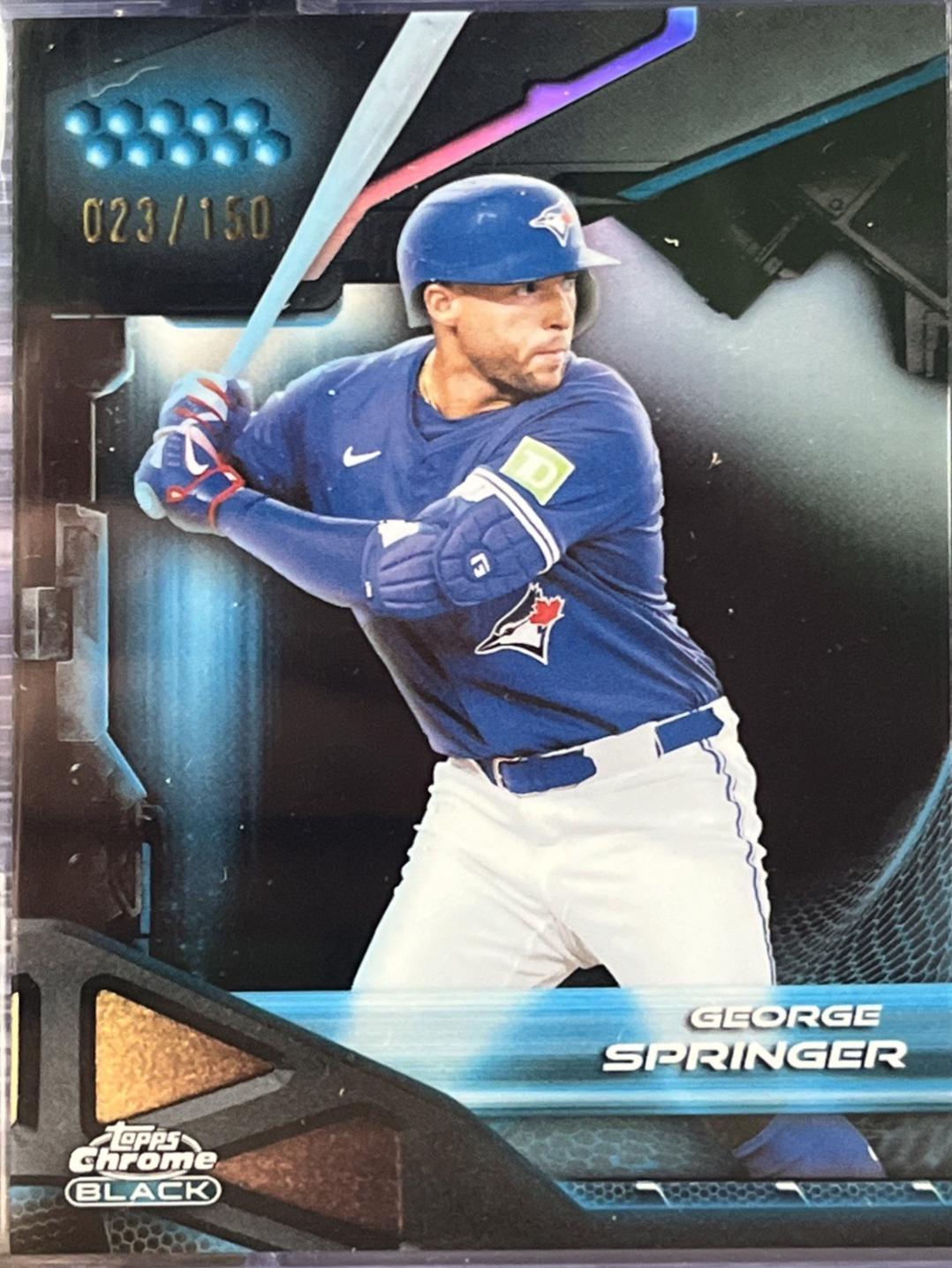 George Springer [Blue Refractor] #125