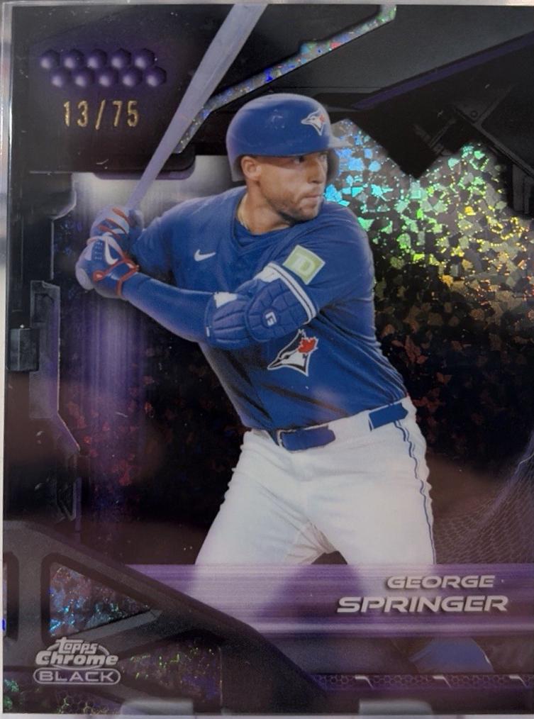 George Springer [Purple Refractor] #125