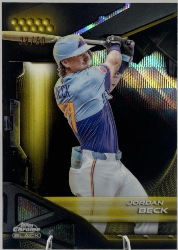Jordan Beck [Gold Wave Refractor] #34