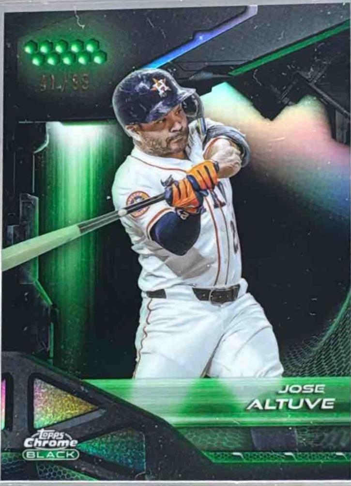 Jose Altuve [Green Refractor] #24
