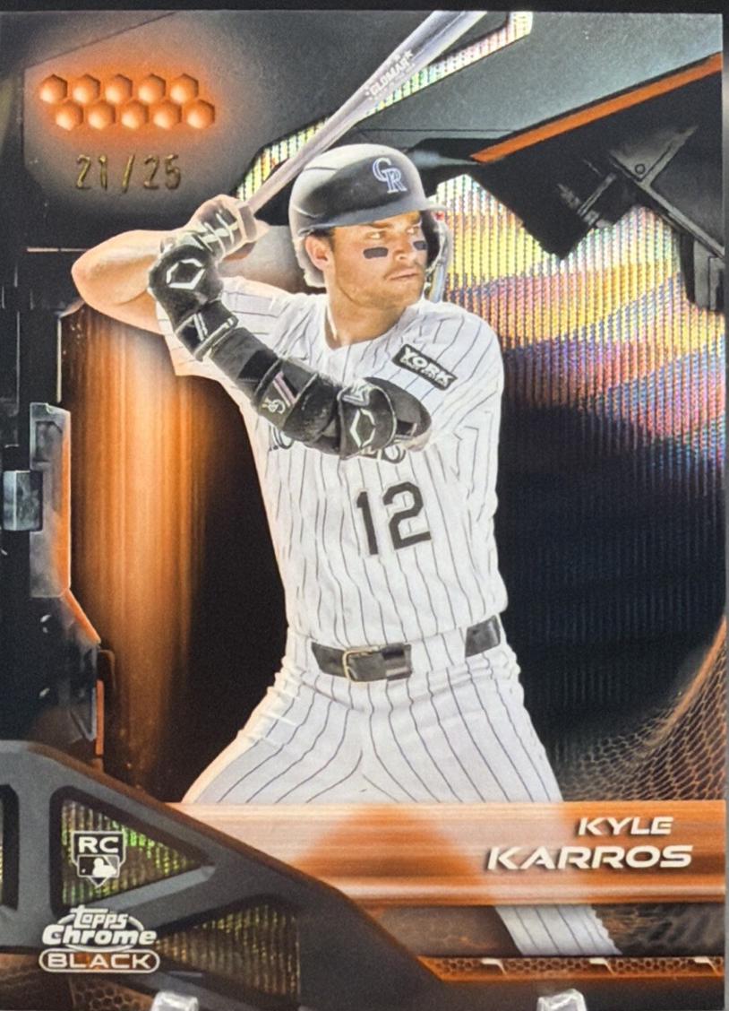 Kyle Karros [Orange Wave Refractor] #132
