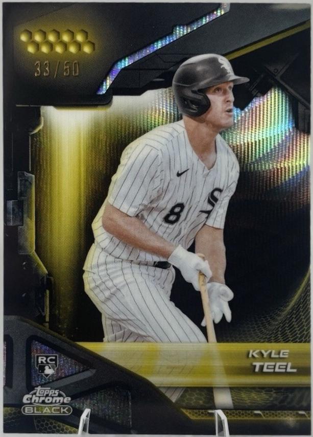 Kyle Teel [Gold Wave Refractor] #85