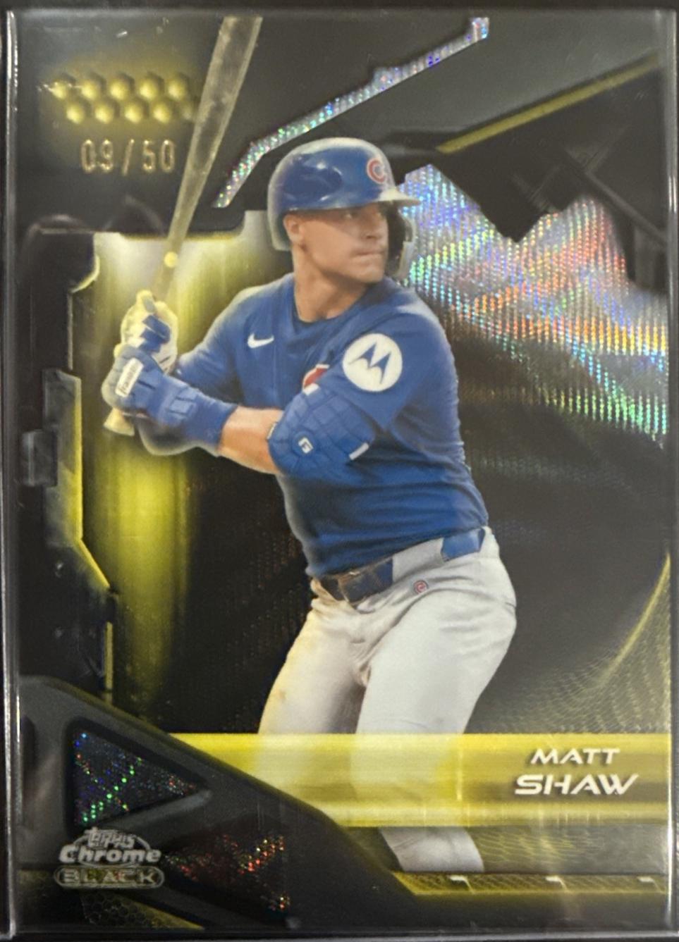 Matt Shaw [Gold Wave Refractor] #86