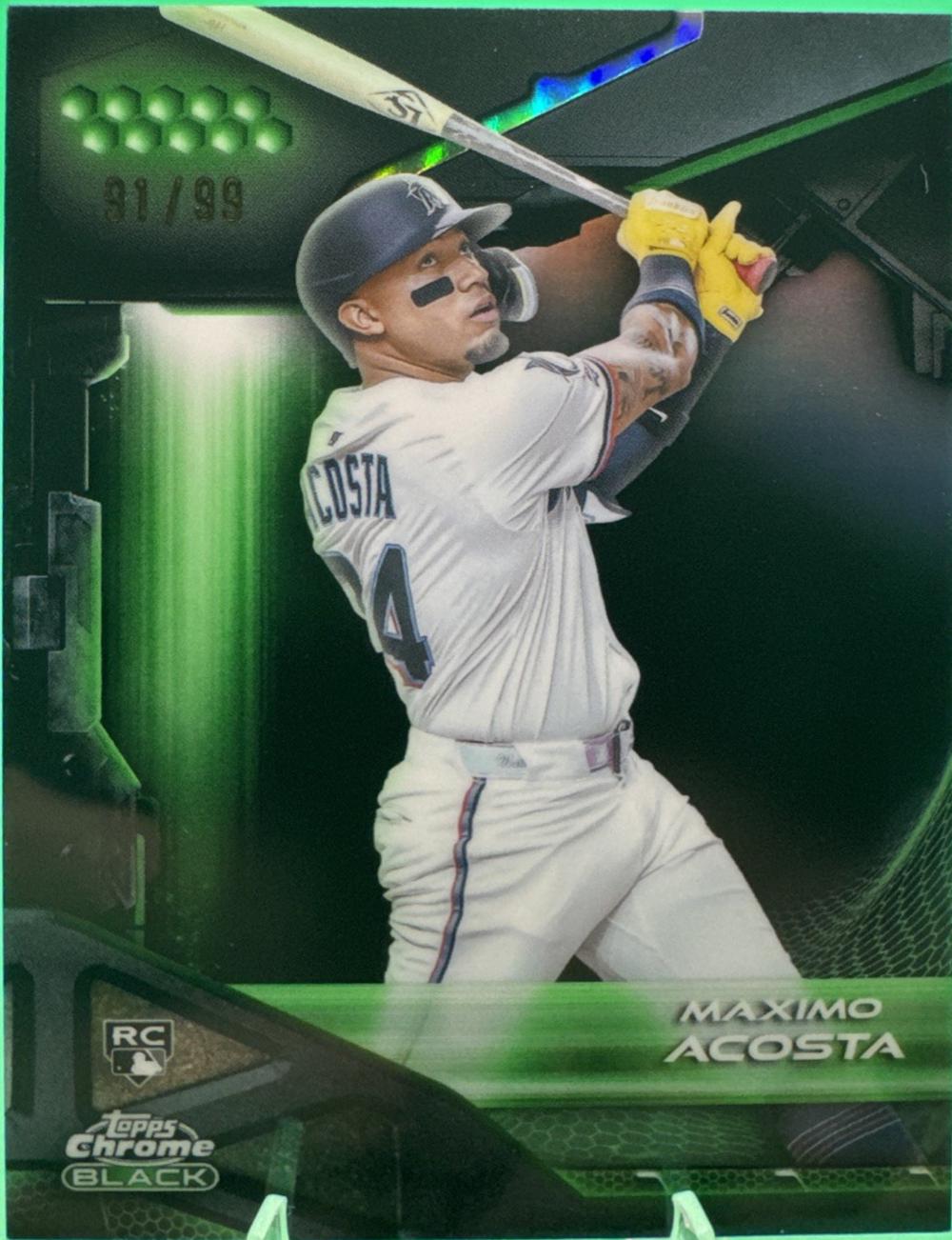 Maximo Acosta [Green Refractor] #187