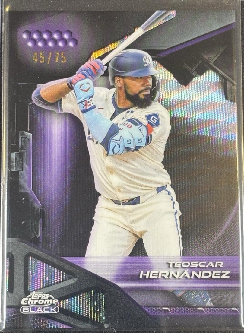 Teoscar Hernandez [Purple Wave Refractor] #20