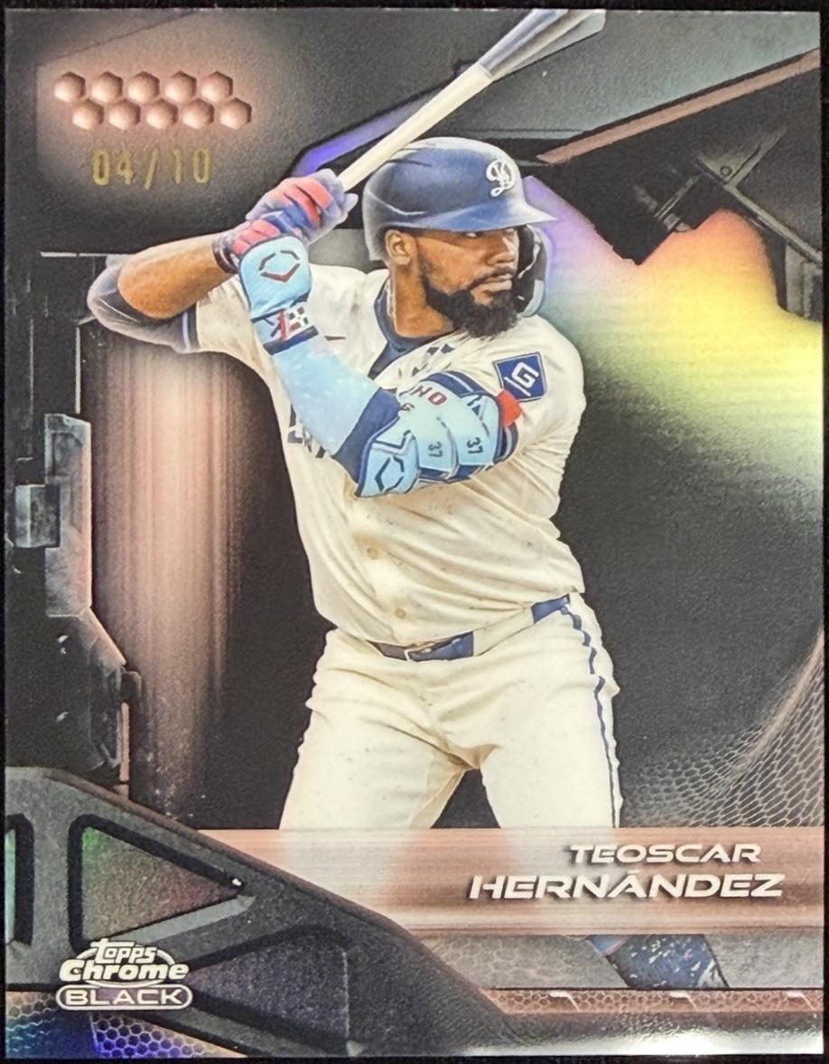 Teoscar Hernandez [Rose Gold Refractor] #20