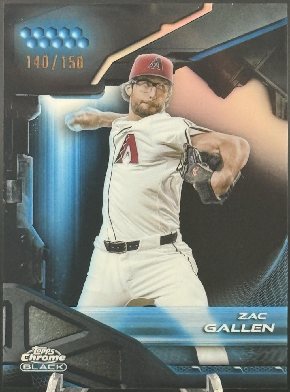 Zac Gallen [Blue Refractor] #164