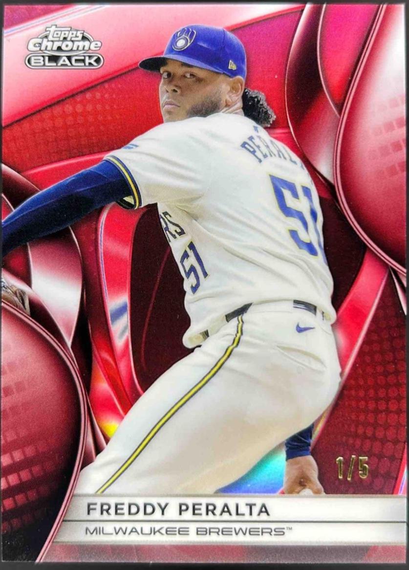 Freddy Peralta [Red Refractor] #7