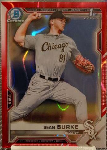 Sean Burke [Red Refractor] #BDC-4