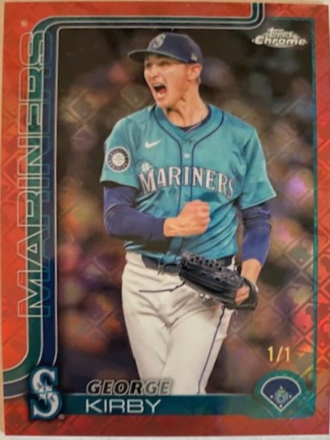 George Kirby [Rose Gold Refractor] #223