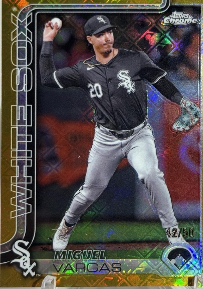 Miguel Vargas [Gold Refractor] #51