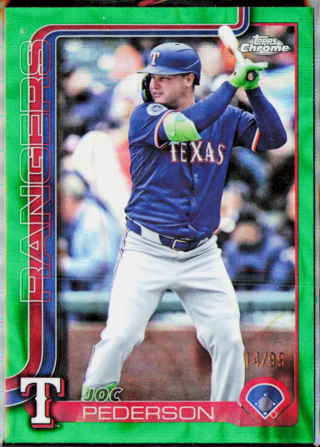 Joc Pederson [Green Lava Refractor] #USC46