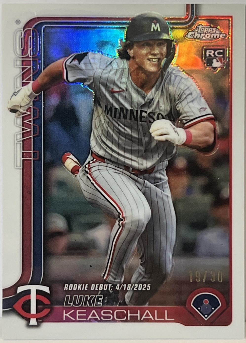 Luke Keaschall [White Refractor] #USC134