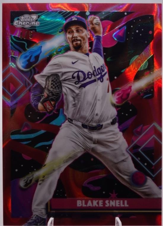 Blake Snell [Red Flare Refractor] #131