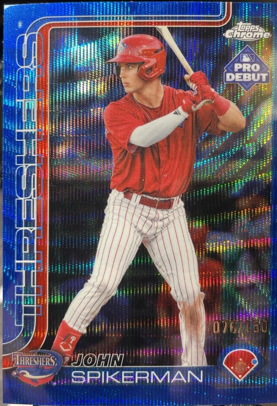 John Spikerman [Blue Wave Refractor] #PDC-71