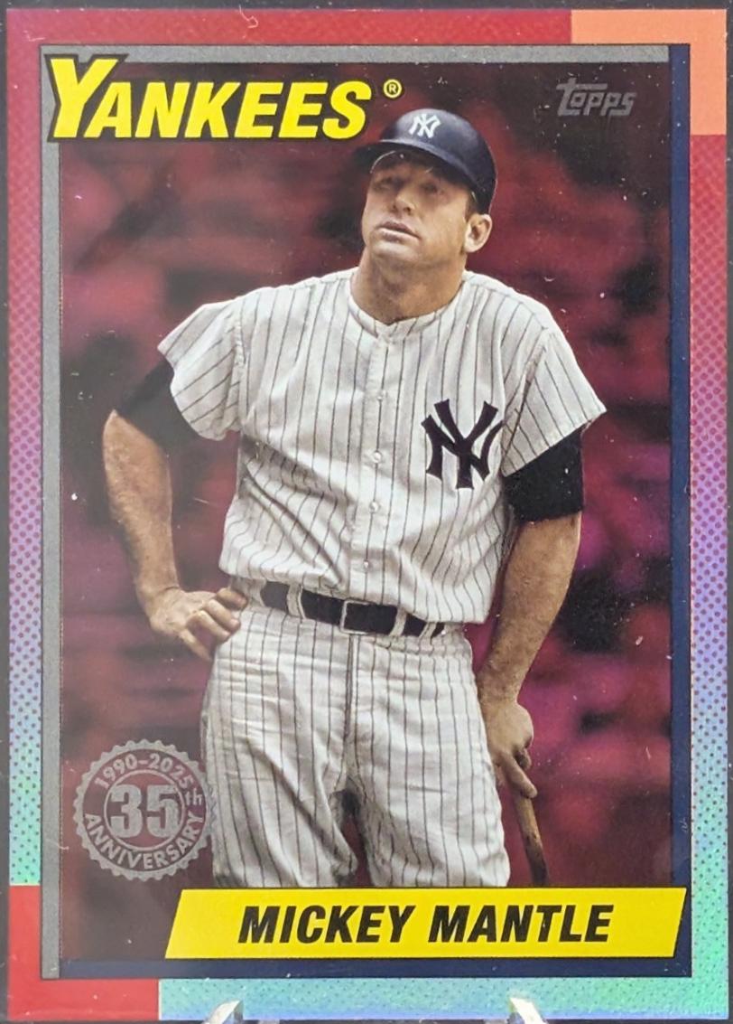 Mickey Mantle [Red Foil] #U90-43