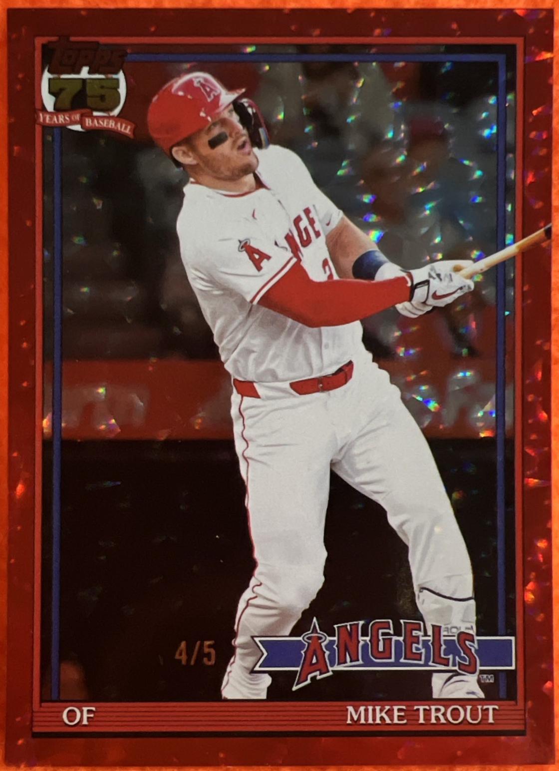 Mike Trout [Red] #T91-1