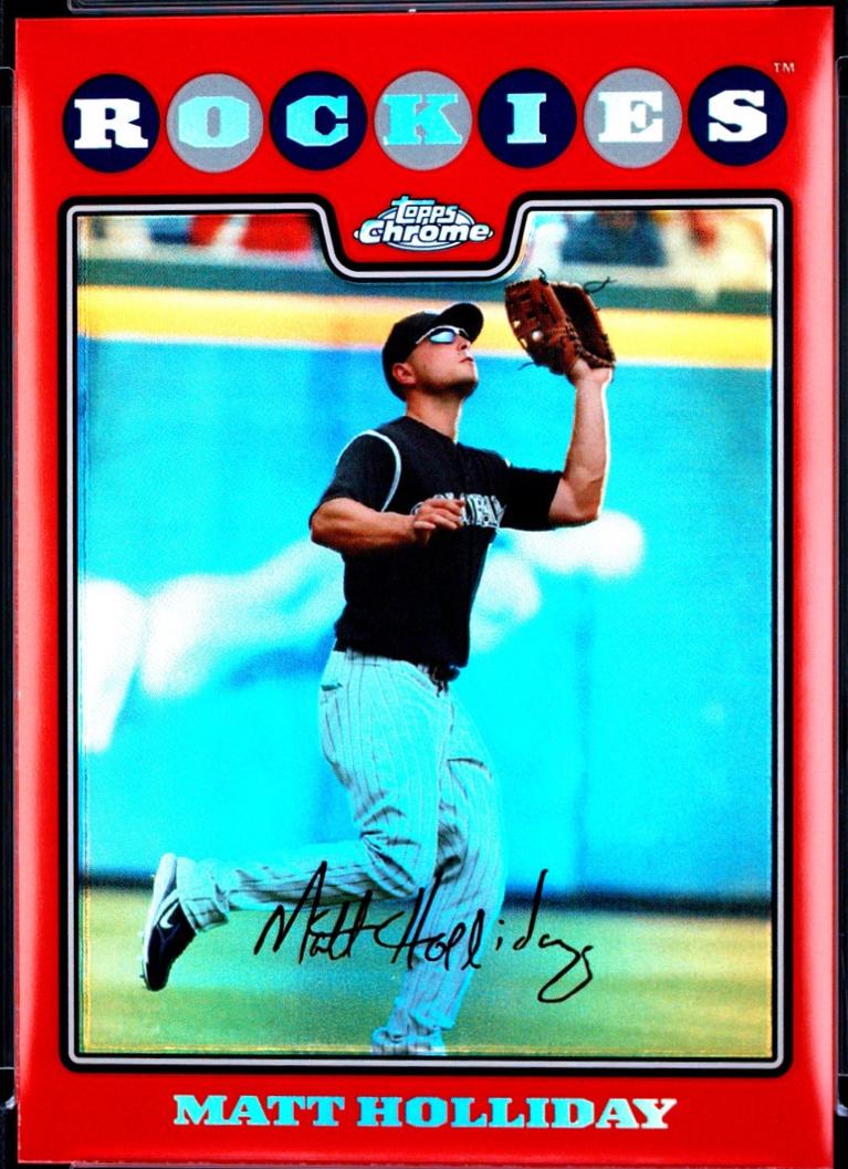 Matt Holliday [Red Refractor] #104