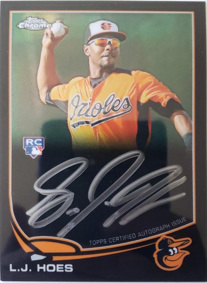 L.J. Hoes [Black Refractor] #154