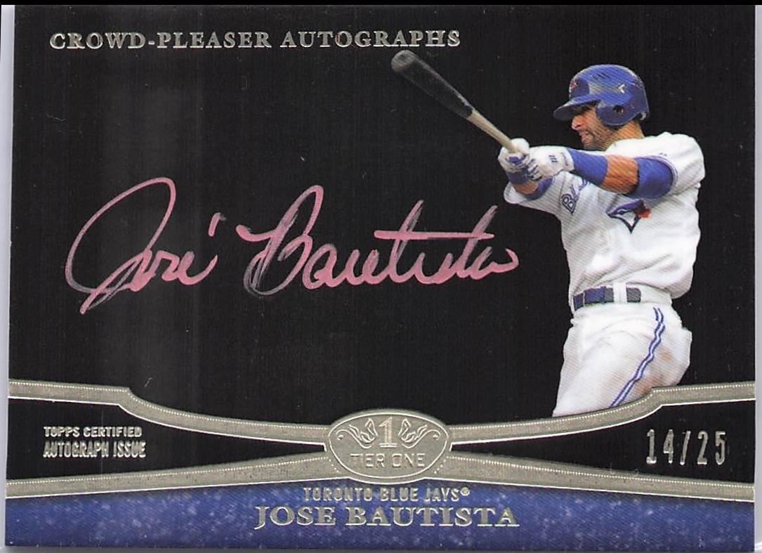 Jose Bautista [Red Ink] #CPA-JB