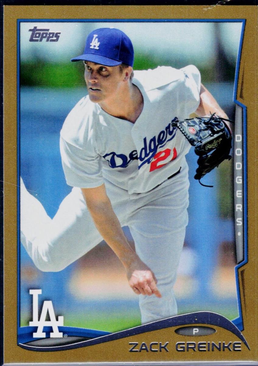 Zack Greinke [Gold] #142