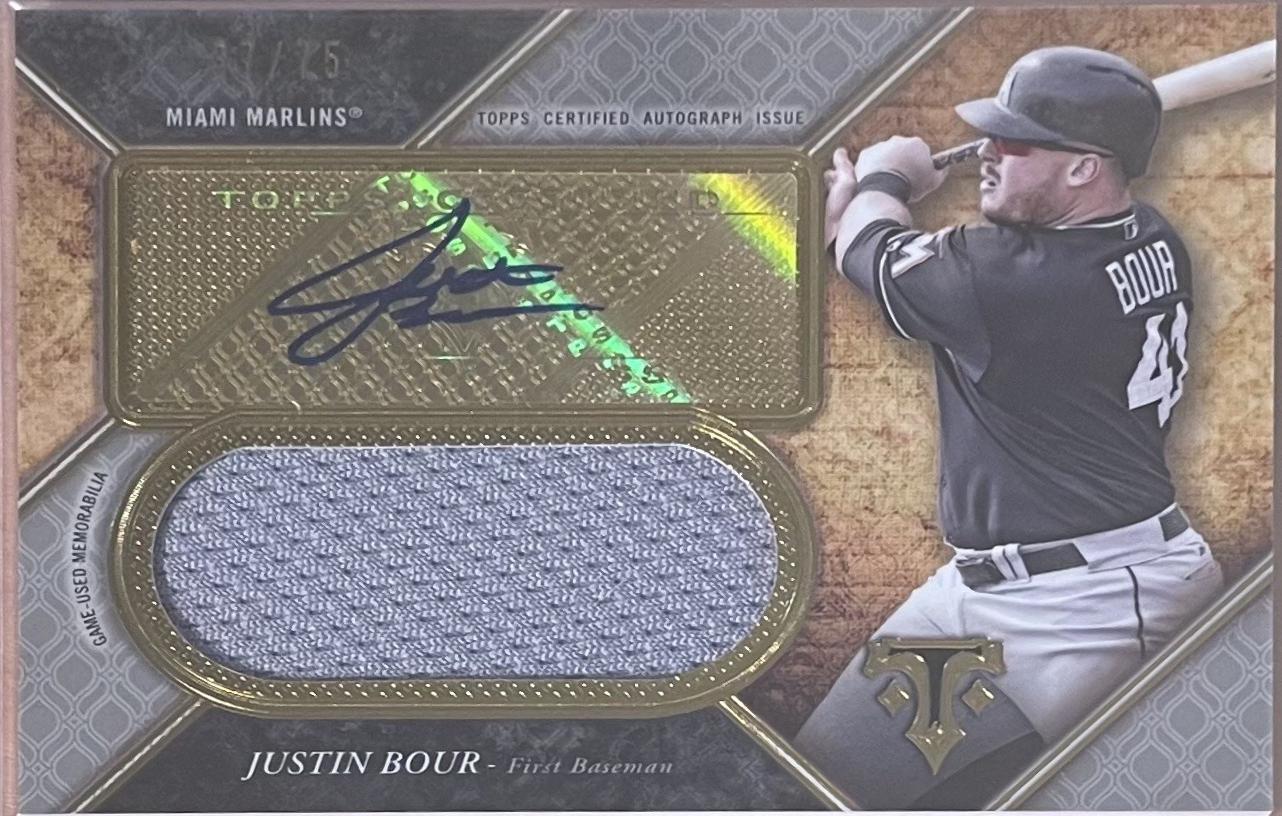 Justin Bour [Gold] #UAJR-JB