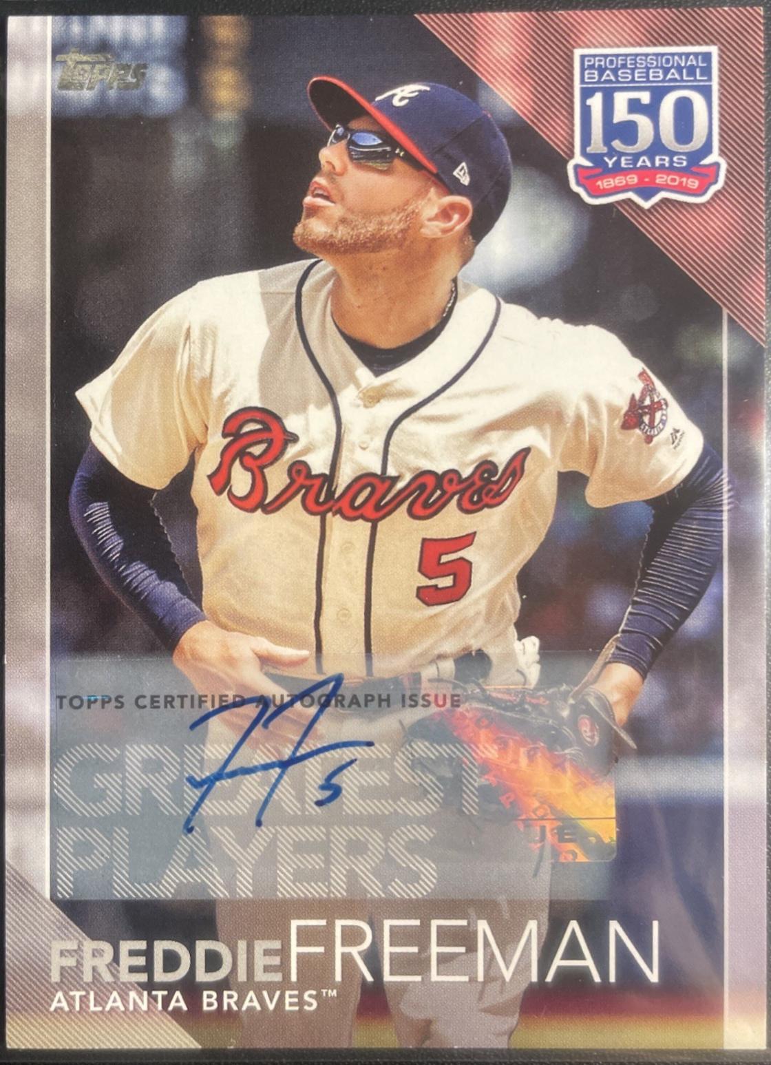 Freddie Freeman [Autograph] #150-16