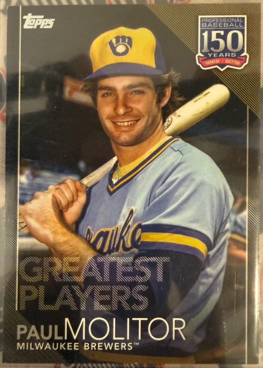 Paul Molitor [Black] #150-45