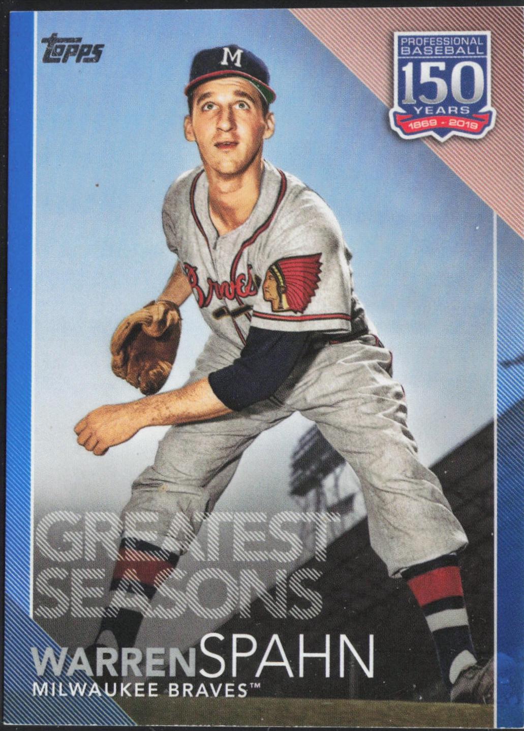 Warren Spahn [Blue] #150-78