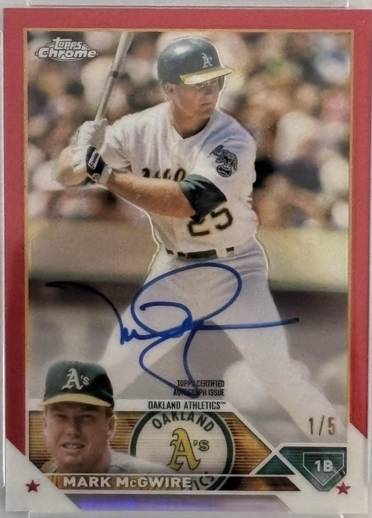 Mark McGwire [Red] #CLA-MM