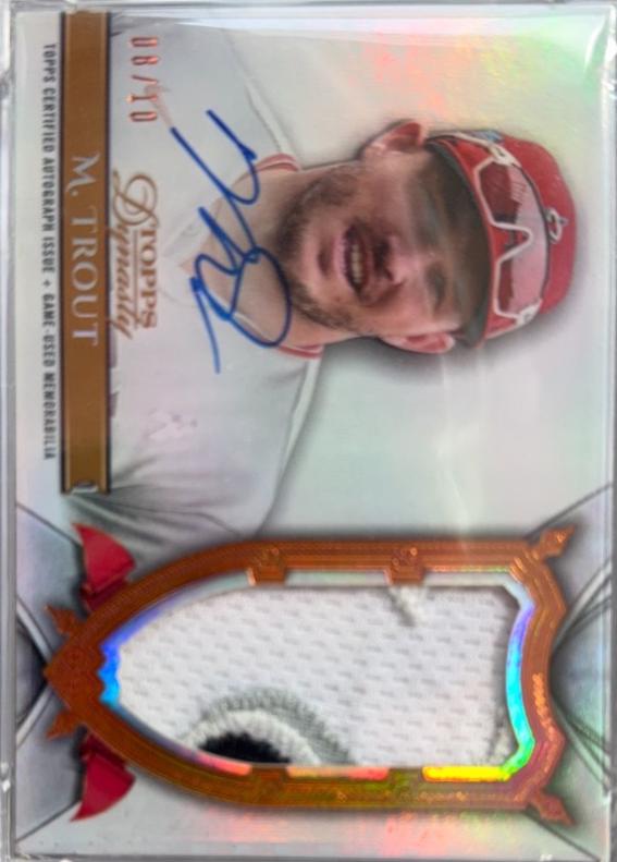 Mike Trout [Autograph Patch] #DAP-MT7