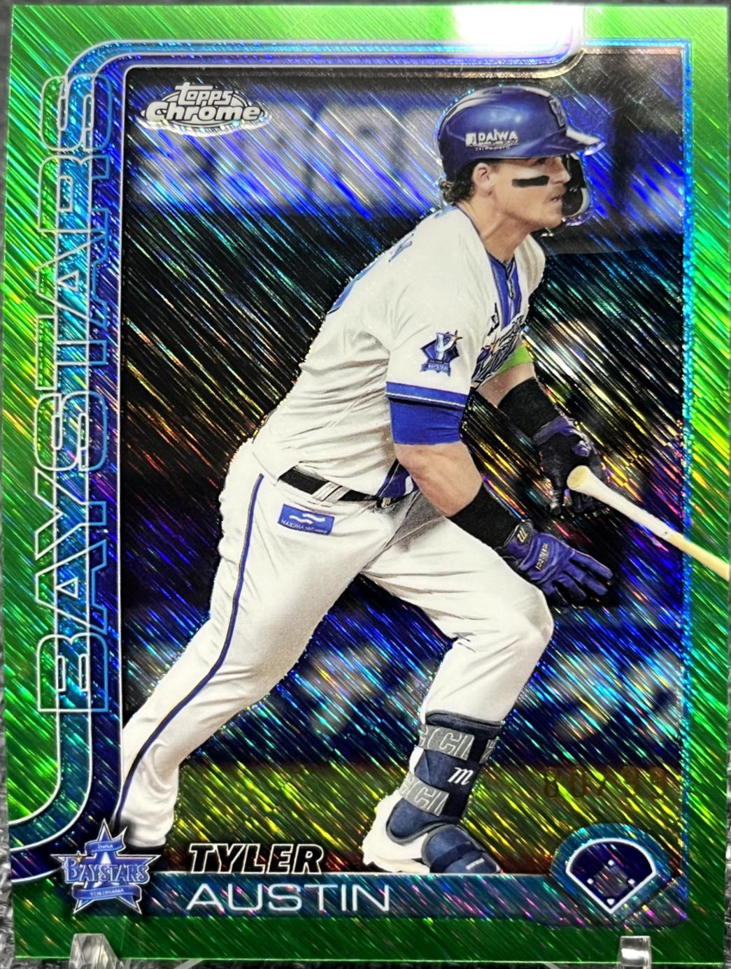 Tyler Austin [Green Shimmer Refractor] #1