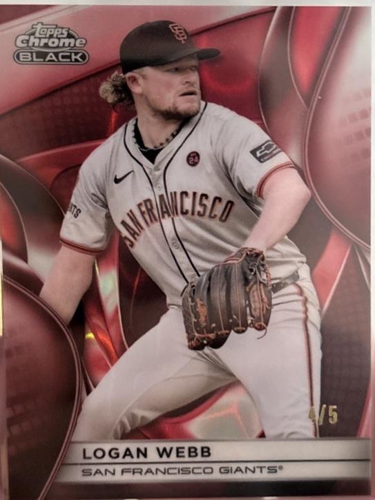 Logan Webb [Red Lava Refractor] #145