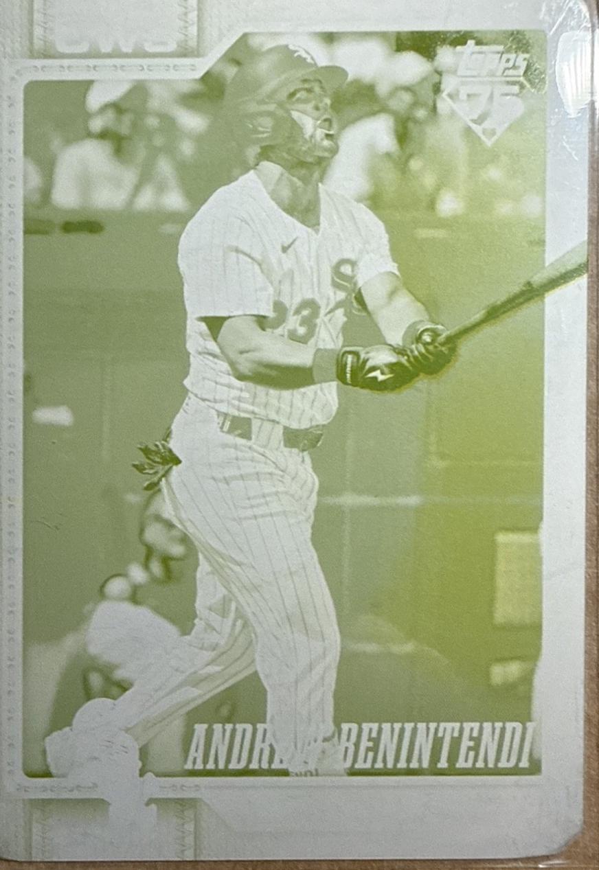 Andrew Benintendi [Printing Plate] #345