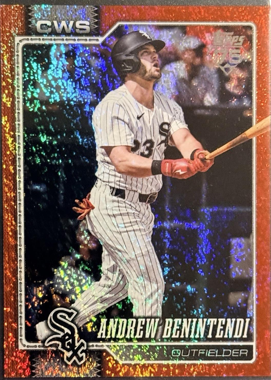 Andrew Benintendi [Red Sandglitter] #345