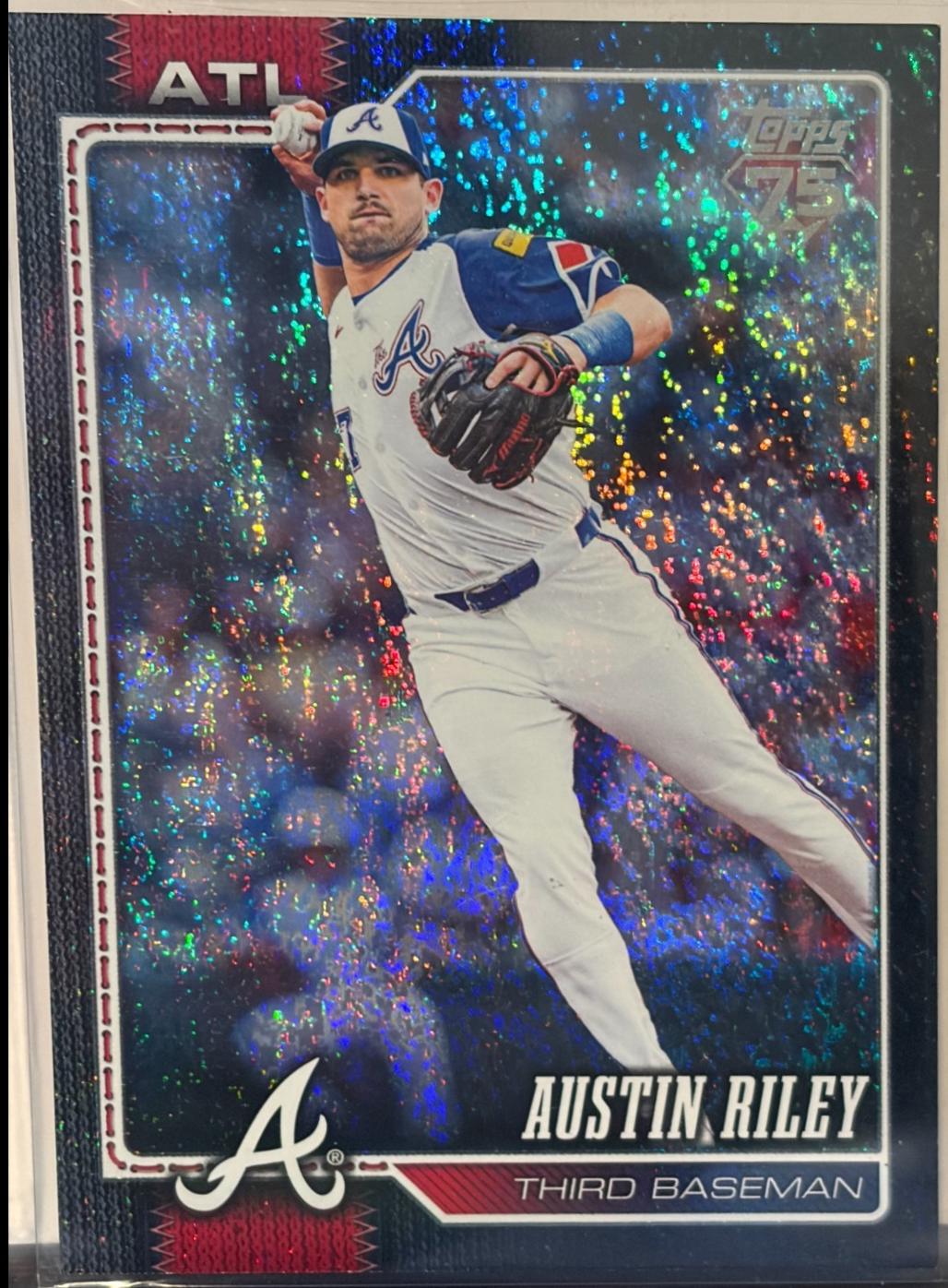 Austin Riley [Black Holo] #238