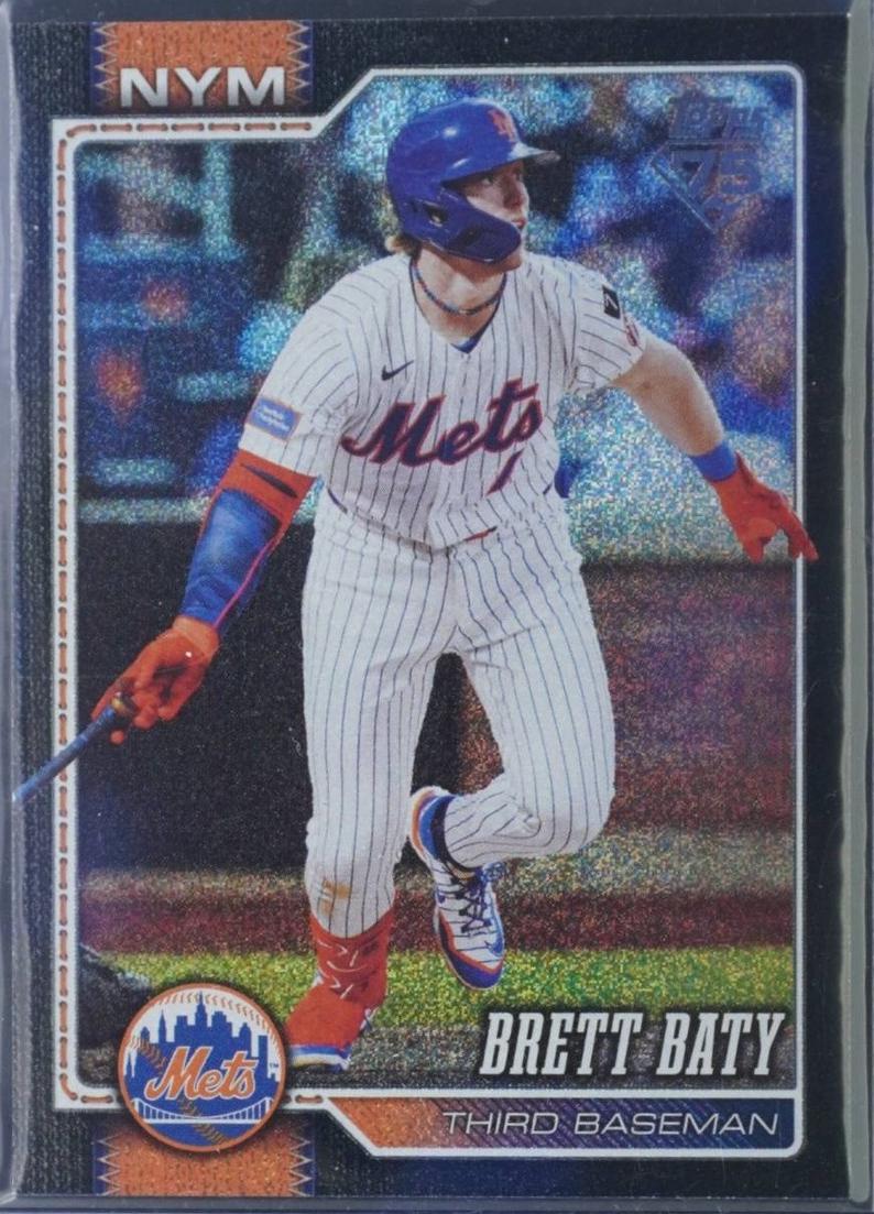 Brett Baty [Black Sandglitter] #347