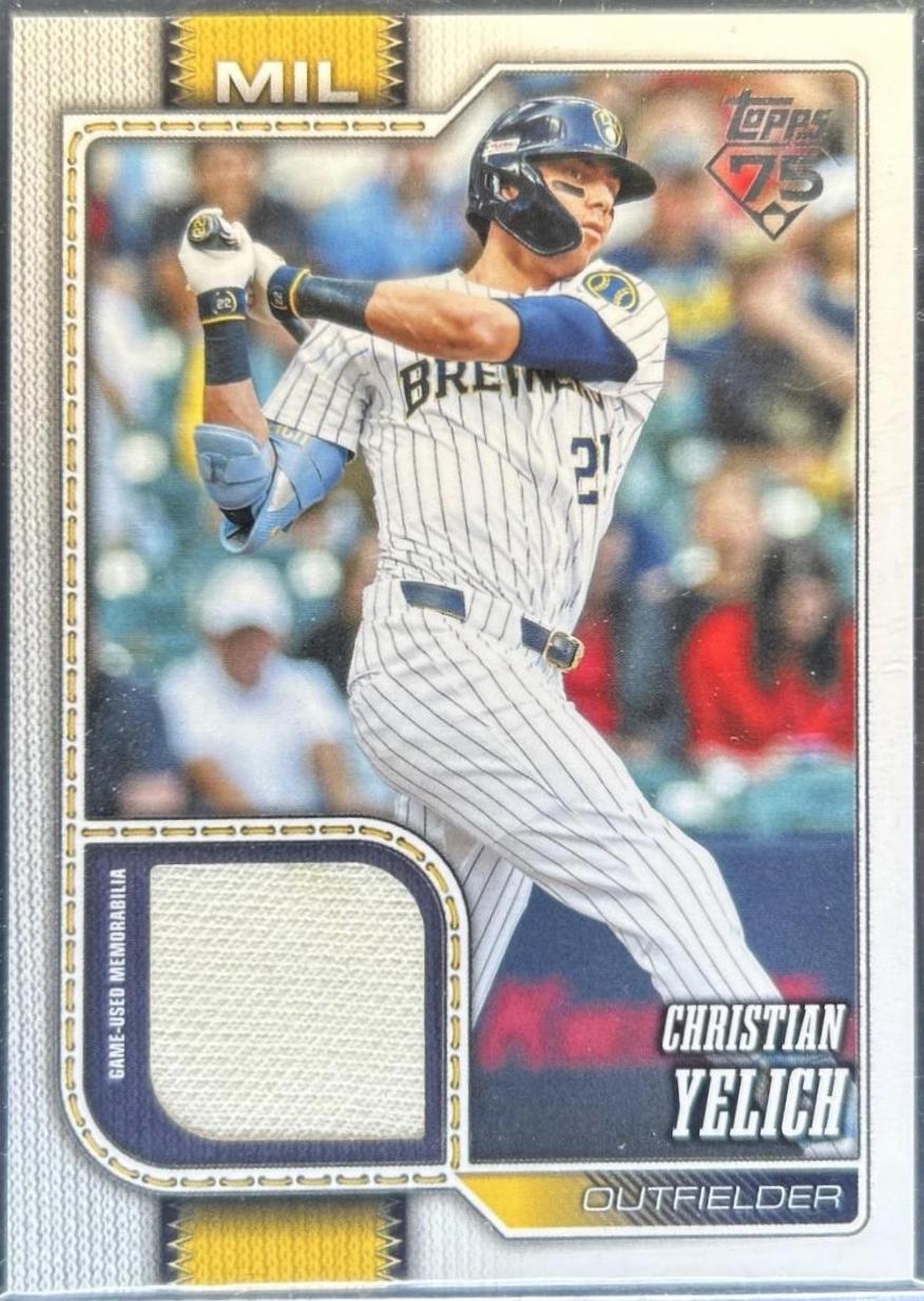 Christian Yelich [Game Relic] #154